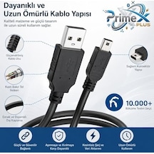 Px-5p05 0.5 Metre 5 Pin Usb Kablo, 50cm Mini Usb Kablo, Usb Am/mini 5pin Kablo