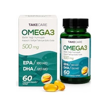 Takecare Omega 3 Balık Yağı 500 Mg 60 Softjel