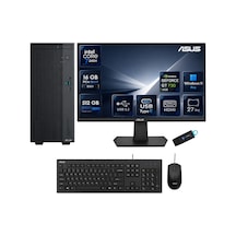 Asus Expertcenter P500mv Core 7 240h 16 Gb Ddr5 512 Gb Ssd Gt 730 Ekran Kartı Windows 11 Pro Masaüstü Bilgisayar + 27 İnç Asus Monitör Seti P500mv-c724016512b0dgt730rnp01 P500mv-c724016512b0dgt730rnp