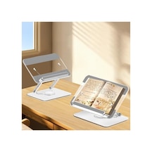 360 Döner Tablet Ve Kitap Okuma Standı, Ergonomik Tasarım İle