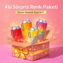Mottopi 3+1 Sürpriz Renkler Elmas Desen Bira Çorabı,bira Kılıfı,bira Gizleyici,içecek Kılıfı-sürpriz Set 4 Adet Çok Renkli