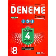 SBM 8. Sınıf LGS 4 Özel Deneme Sınavı Soru Bankası Merkezi