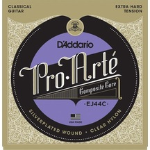 D'Addario EJ44C Pro-Arté Composite, Extra-Hard Tension Takım Tel