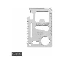 Multi Fonksiyonel Kredi Kartı Çakı - Swiss+tech - 15 In 1 - St33309