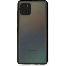 Durukar Samsung Galaxy Uyumlu A81 / Note 10 Lite Kılıf Montreal Silikon Kapak - Siyah