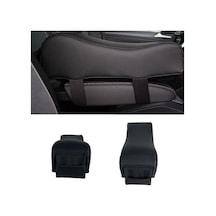 Renault Kangoo Multix Uyumlu Kol Dayama, Kolçak Yükseltici Minder Deri Kalın Siyah