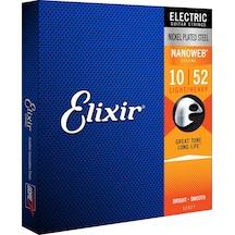 Elixir 010-052 Elektro Gitar Teli 12077