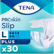 Tena Proskin Slip Plus 6 Damla Belbantlı Hasta Bezi Büyük Boy L 3 x 30'Lu 90 Adet