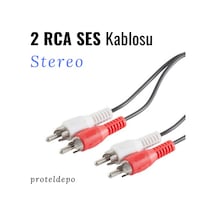 IRENIS 2 RCA Ses (Audio) Kablosu 1,5 Metre