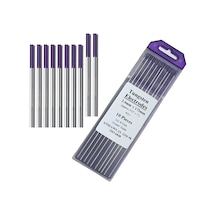 Tr Tıg Kaynak Tungsten Elektrotlar Nadir Toprak Karışımı 3/32 X 7 10'lu Paket Mor