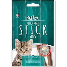 Reflex Stick Hindili Tahılsız Yavru Kedi Ödül Çubuğu 3 x 3 G
