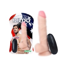 Truva Shop Jeff Ultra Realistik 21 Cm 10 Titreşimli Vibratör Penis Dildo