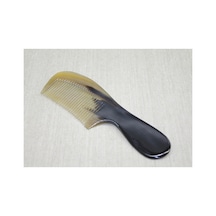 2 Adet Tutmalı Kemik Tarak Saplı Saç Tarama Aracı, 18 Cm Boy, Kemik Model, Hair Comb