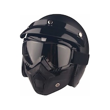 Jet Kask Maskesi Motosıklet Kask Maskesi