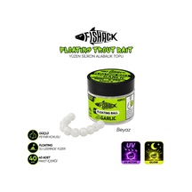 Yüzen Silikon Alabalık Topu - Fishack Eggx - 40 Adet - Sarımsak Kokulu - Renk Pembe