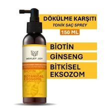 Ashley Joy Bitkisel Eksozom & Biotin Içerikli Dökülme Karşıtı Tonik Saç Spreyi 150 Ml