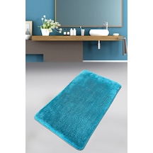 Pasific Light Blue 70x120 cm Banyo Halısı Paspas Yıkanabilir