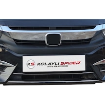 Honda Civic 10 Ön Tampon Çıtası 2 Prç P.Çelik 2016 Ve Sonrası