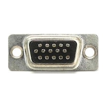 Elektromer 15 Pin Erkek 3 Sıra D-sub Konnektör
