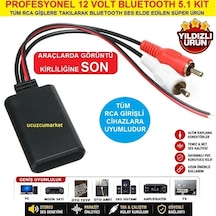 Bluetooth Kablosuz Bağlantı Adaptörü Aux Girişi Olmayan Tüm Araçlar Için