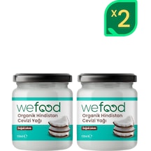 Organik Hindistan Cevizi Yağı 150 Ml 2'li Soğuk Sıkım 150 ML