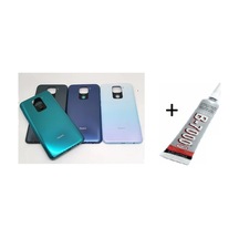 Cep Telefonu Redmi Note 9 Arka Batarya Pil Kapağı Siyah B7000