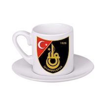 İstanbulspor Türk Kahvesi Fincanı Beyaz