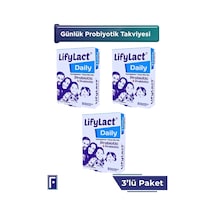 Daily Probiyotik, Prebiyotik, 30 Kapsül , Günlük Probioyotik , 3'lü Avantaj Set