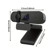 Chuangyinshop Black 1920p Yüksek Çözünürlük Harici Web Kamerası Ev Kullanımı İçin Canlı Yayın Toplantılar Mikrofonlu