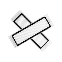 Synodicmonth Roborock Q5 Robot Fırçalama Makinesi Islak Kuru Elektrikli Süpürge Filtre Aksesuarları İçin Uygun 2 Adet Yedek Filtre