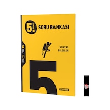 Hız Yayınları 5. Sınıf Sosyal Bilgiler Soru Bankası Hediyeli22-23-Haryy Potter Kitap Ayracı Hediye