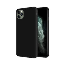KZY İletişim Apple Uyumlu iPhone 11 Pro Max İçi Kadife Soft Logosuz Lansman Silikon Kapak
