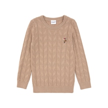 U.s. Polo Assn. Erkek Çocuk Kum Melanj Kazak /triko 50307844-vr123 Kum Melanj