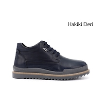 Gönderi(R) Gönderi R Kadın Lacivert Antik Fermuarlı Hakiki Deri Bot Dkmb71205203 Lacivert