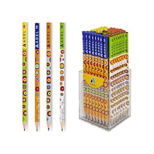 Nazar Boncuğu Yuvarlak Kurşun Kalem 12 Li Paket 2061130205 Çok Renkli