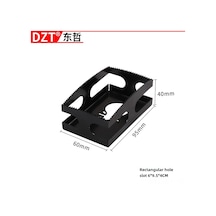 Monyee Ahşap İşleri İçin Elektrikli Kare Delici Uyumlu Aksesuar - Sağlam Konstruksiyonlu, Kolay Kullanım, 88927 Siyah Dikdörtgen Tipi