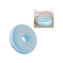 Taşınabilir Donut Elektrikli Hava Temizleyici Ev Araba Anyon Ozon Koku Giderici Mavi