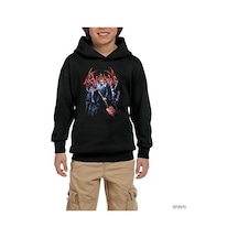 Zepplin Giyim Bloodbath Group Siyah Çocuk Kapşonlu Sweatshirt