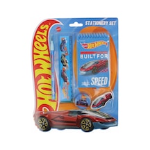 Hot Wheels Kırtasiye Seti Hw-7466 Ahşap