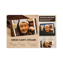 Recep Ivedik Nenesi Kredi, Papara, Tosla Kart Kaplama Stickerı