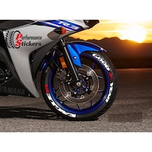 GOOD YEAR EAGLE Motorsiklet Lastik Yazısı Sticker 4 Adet s