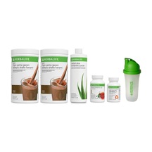 Herbalife Mega Pack 2 Çikolata Shake+1 Aloe Içecek + 100g Çay Klasik+ Thermo + Shaker