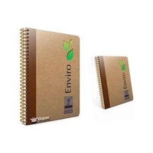 Gıpta Envıro Sipiral Kareli Defter 17X24Cm 100 Yaprak