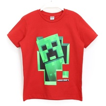 Minecraft 3D Creeper Baskılı Çocuk Tişört (487123203)