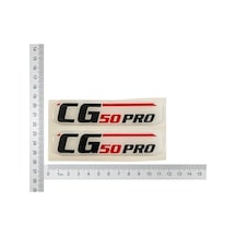 Yan Kapak Damla Sticker 2li Cg50 Pro - Universal