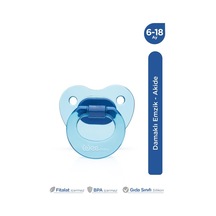 Akide Damaklı Ortodontik Yumuşak Silikon Uçlu Emzik 06-18 Ay Mav 24'li Paket
