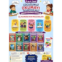 4. Sınıf 10'lu Hikaye Kitapları Seti- Okumayı Sevdiren 80-96 Sayfalık Öyküler