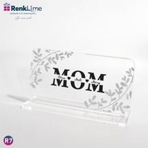 Pleksi Masa Üstü Mom 3 Siyah