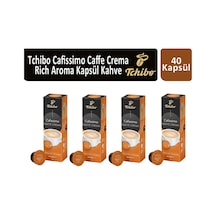 Tchibo Cafissimo Caffe Crema Rich Aroma Kapsül Kahve 4 x 10'lu