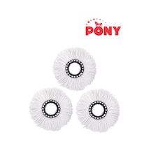 Pony Oto Temizlik Setlerine Uyumlu Mop 3'lü